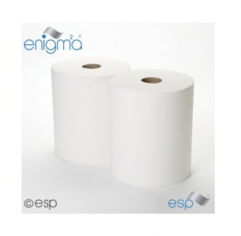 Industrial Wiping Rolls White 2ply